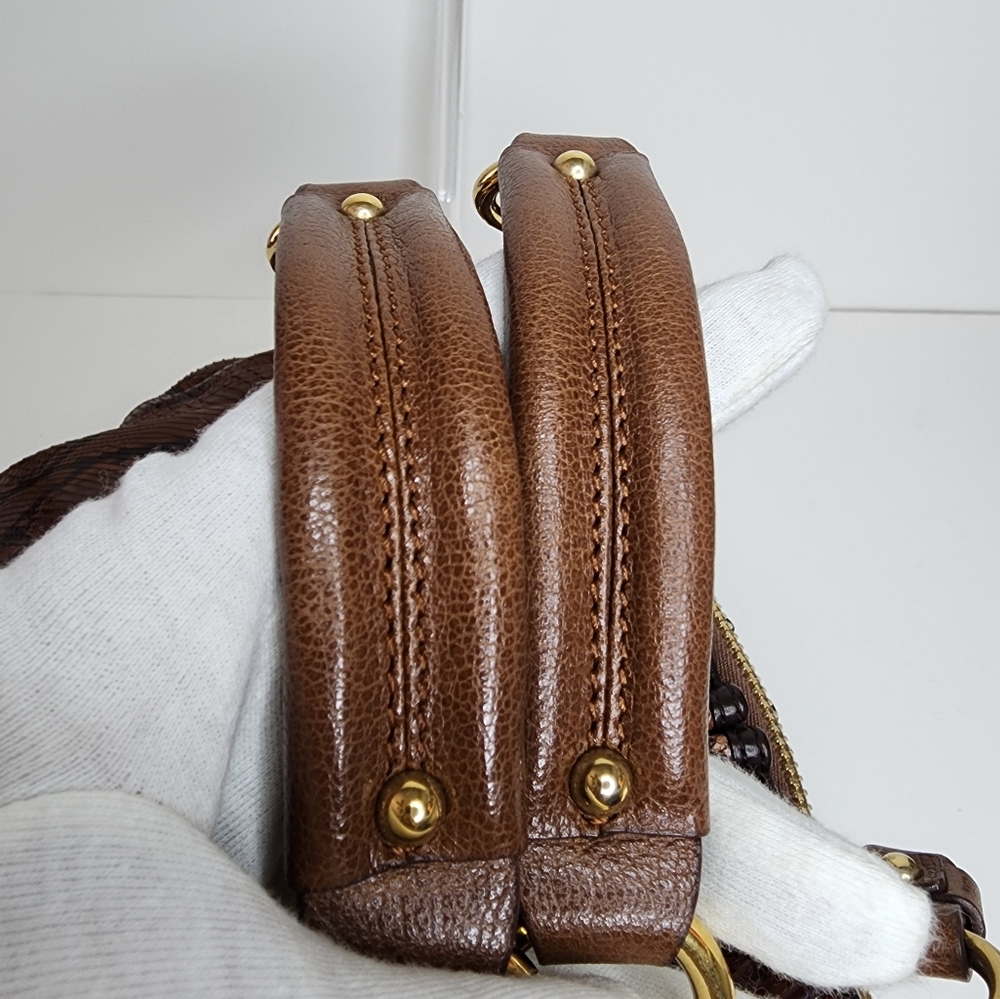 Marc Jacobs Python Capra Shoulder Bag - Picture 10 of 16